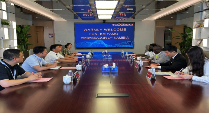 纳米比亚驻华大使到访333体育资源集团总部