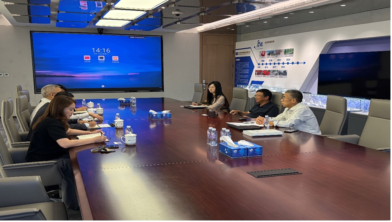 中非发展基金副总裁余焯锐一行到访333体育资源总部